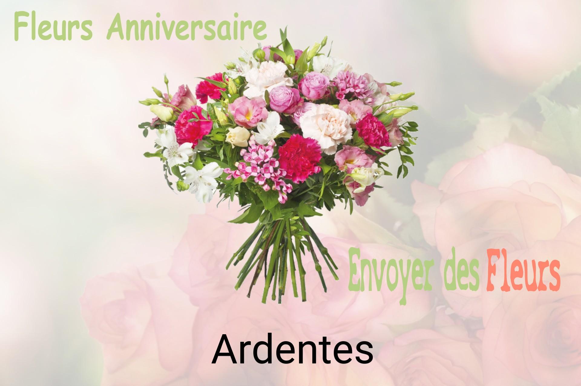 Bouquet de fleurs d’anniversaire livré à Ardentes